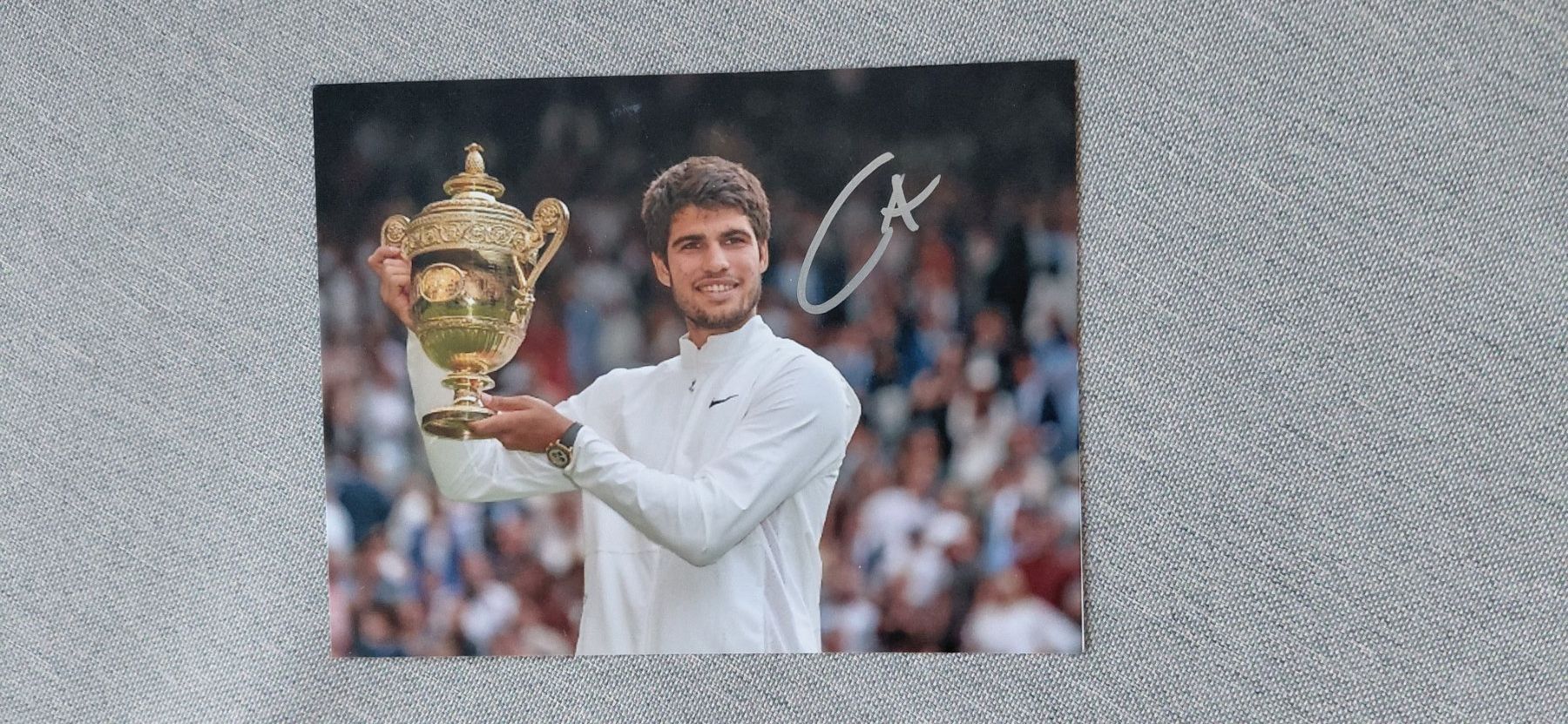 Autogramme: Autogramm Carlos  Alcaraz – Gebraucht aus Schmerikon von Olympia04