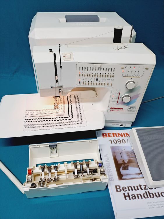 BERNINA 1090 COMPUTER WIE NEU GARANTIE 3MT FRISCH REVIDIERT (Gebraucht ...