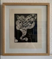 Wassily Kandinsky Original Holzschnitt