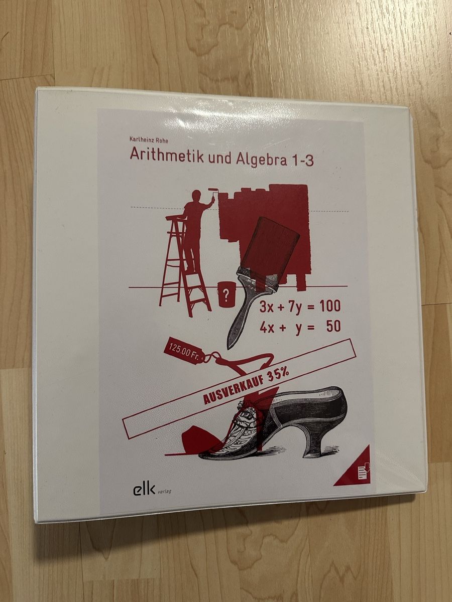 Libri: Arithmetik und Algebra 1-3 elk verlag – Nuovo (secondo la descrizione) da Lachen venduto da man_6692