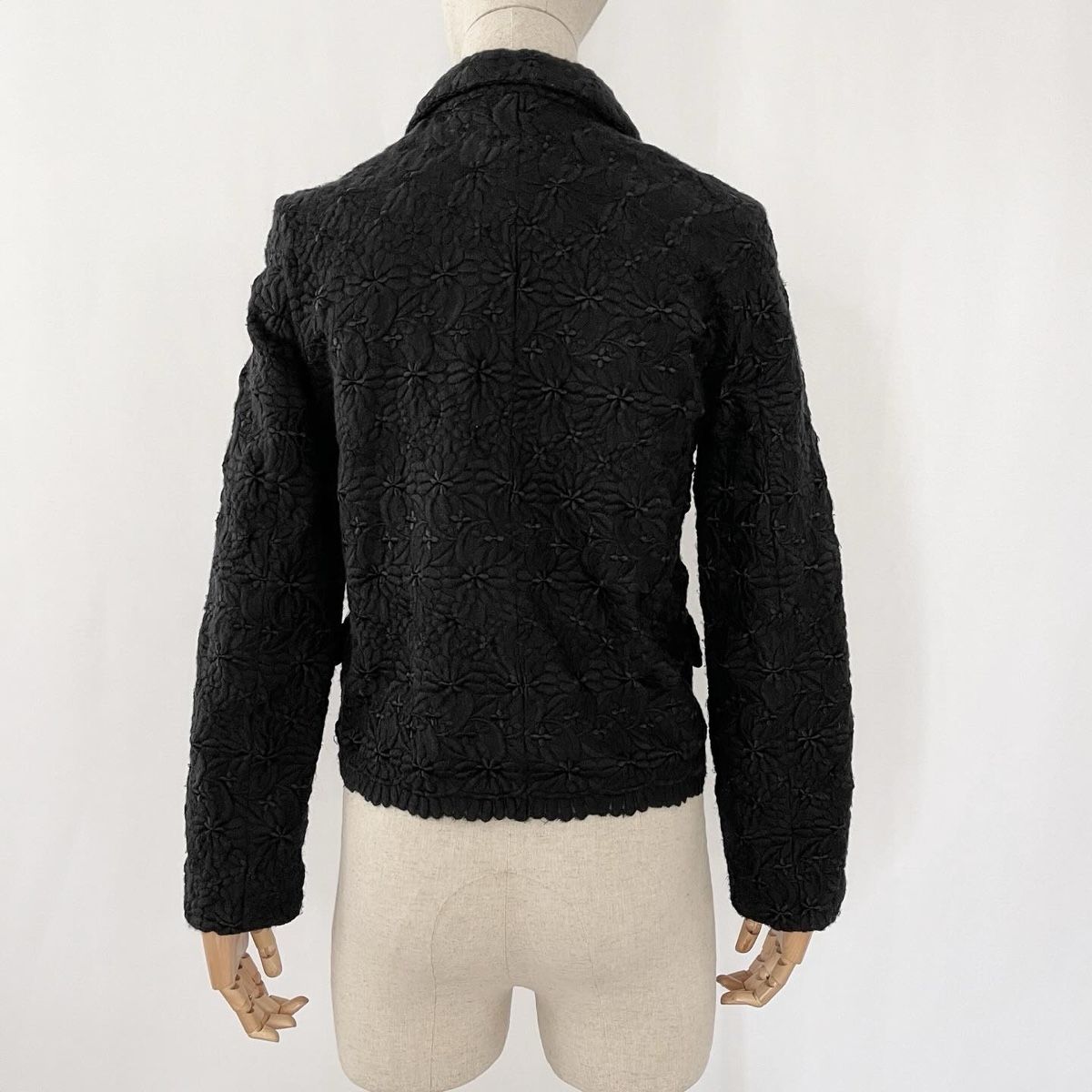 Comme Des Garcons Giacche: COMME DES GARCONS Black Lace Jacket – Nuovo (secondo la descrizione) da Emmen venduto da Avviivva_Com2023 3