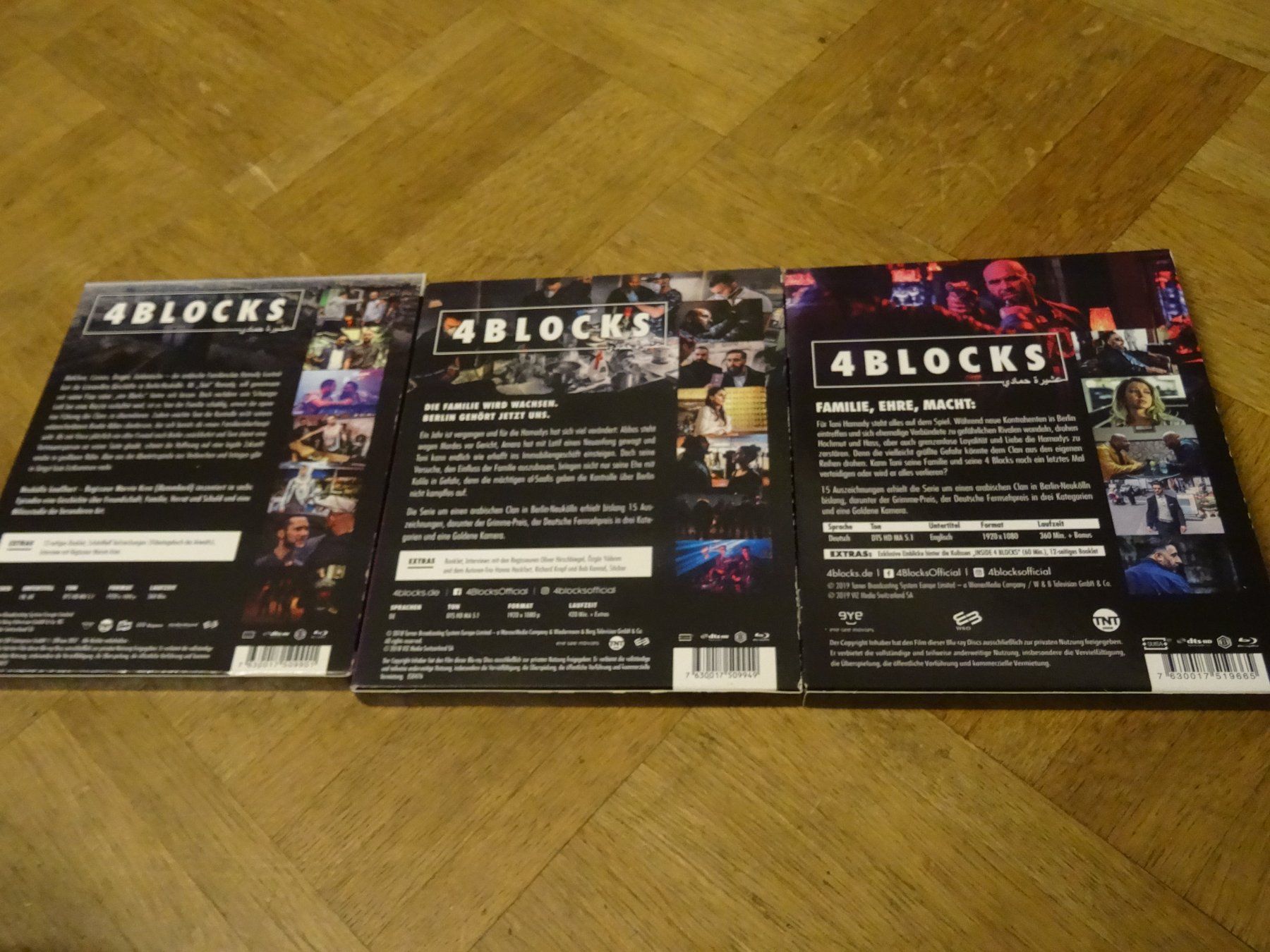 Alle DVDs: 4 Blocks Blu-ray Staffel 1-3 – Gebraucht aus Olten von Disc-Verkauf 1