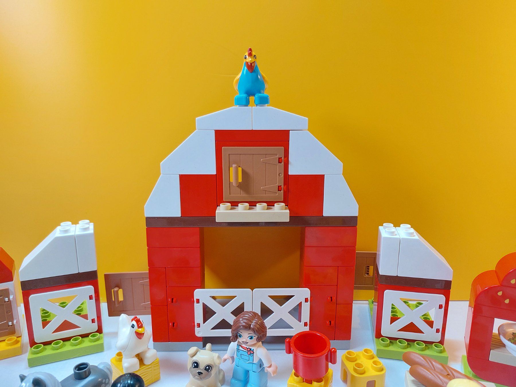 Lego Kit di costruzioni: LEGO DUPLO 10952 Bauernhof - Scheune, Traktor... Komplett – Usato da St.Gallen venduto da TinasBauundSpiel 5