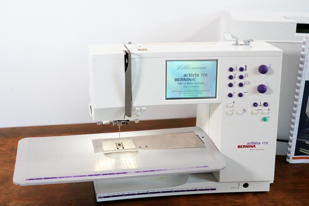 BERNINA ARTISTA 170 FRISCH REVIDIERT 6 MONATE GARANTIE Kaufen auf