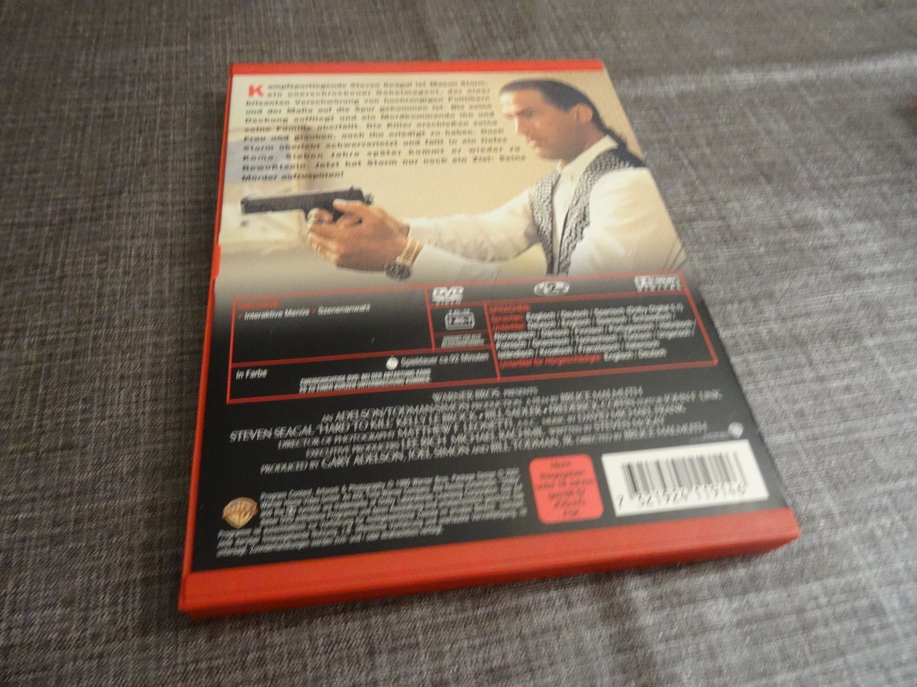 Tutti i DVDs: Steven Seagal - Hard to Kill - DVD - Uncut Version - Top! – Usato da Olten venduto da Disc-Verkauf 2