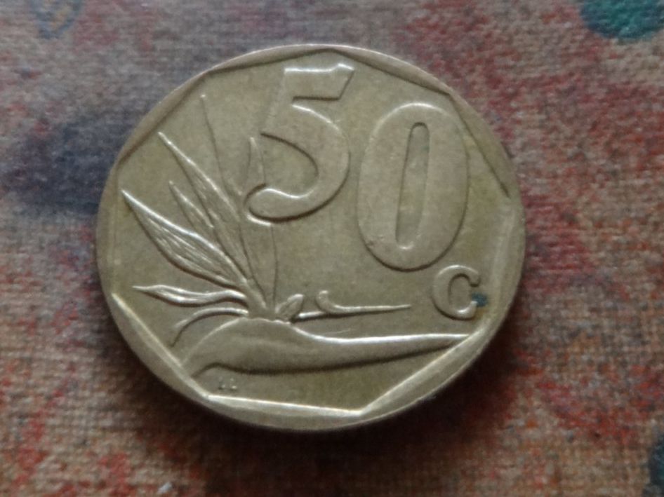 Alle Münzen: AFRIQUE DU SUD   50  Cents   2004 – Gebraucht aus Romanel-sur-Lausanne von Swift13