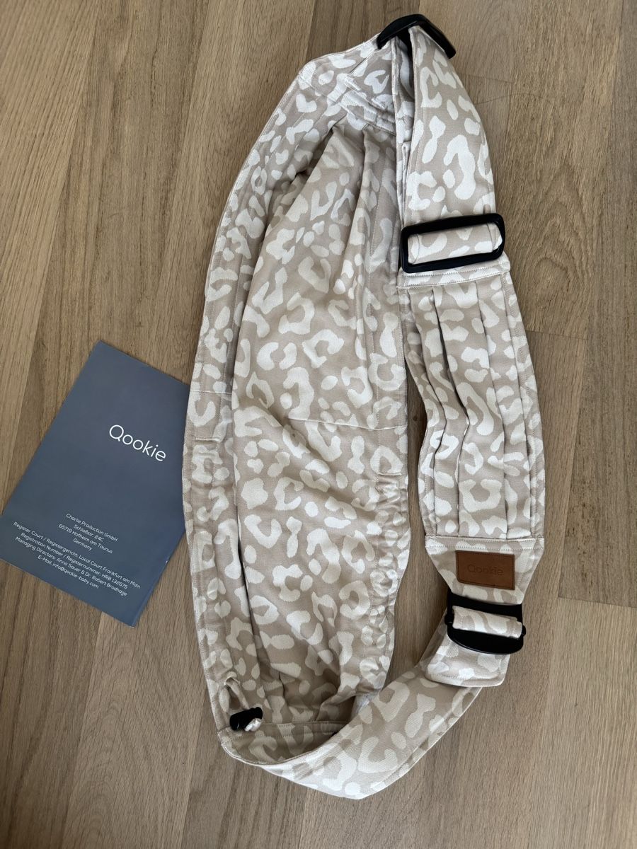 Qookie Bauch- & Rückentragen: Qookie Go Hüfttrage - Leo beige – Neu und originalverpackt aus Frick von mih_zlp8 7