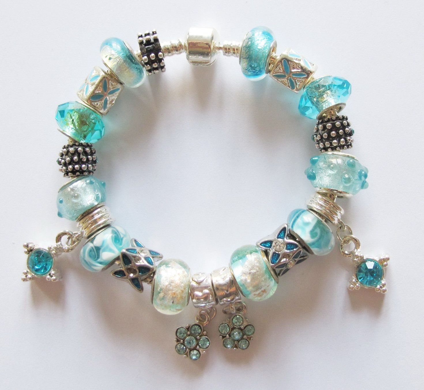 Anhänger: European Beads Kette selber machen DIY – Neu (gemäss Beschreibung) aus Schwanden GL von UHRKNALL 2
