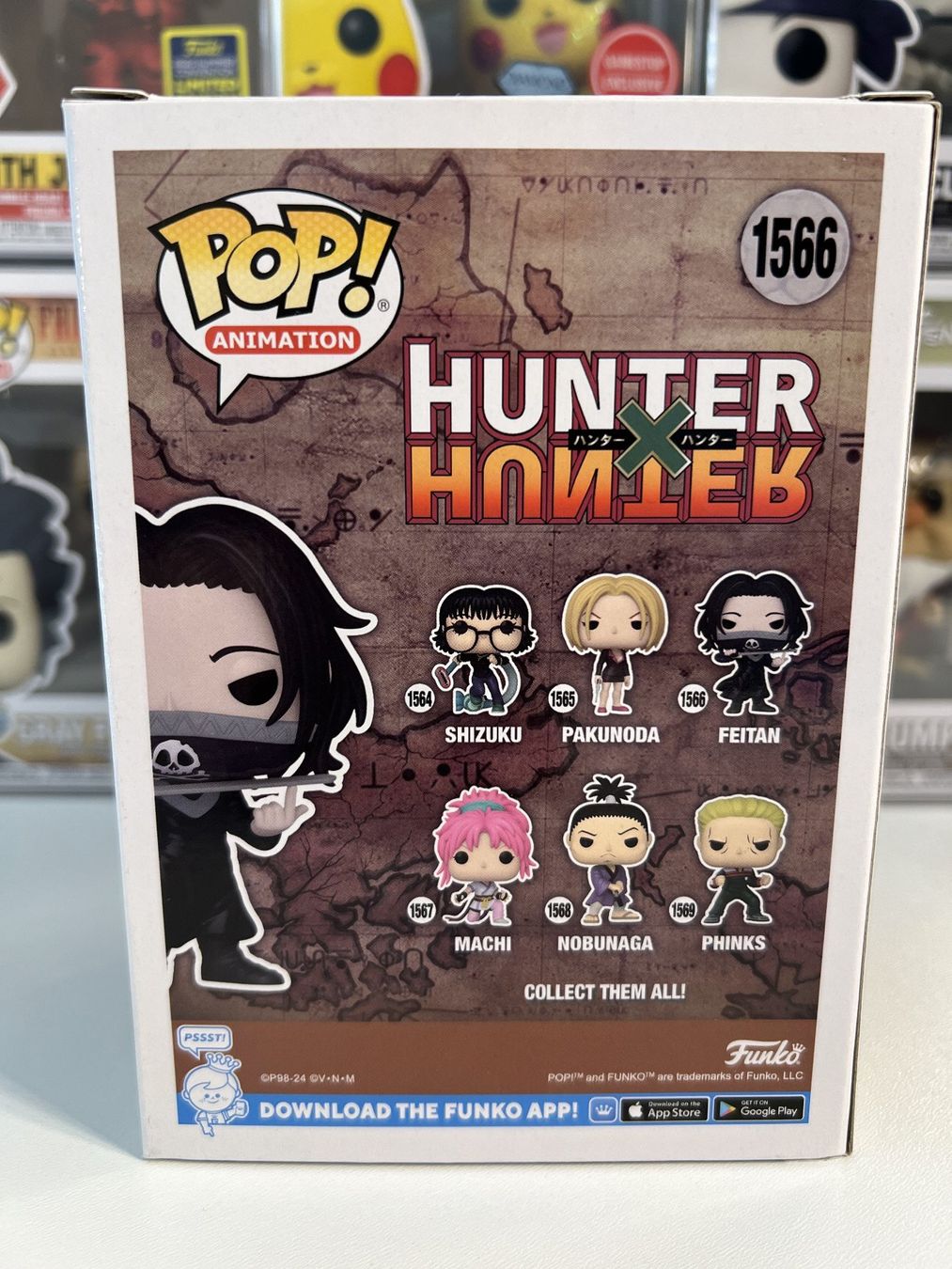 Funko Figuren: Funko POP! Animation Hunter x Hunter Feitan – Neu und originalverpackt aus Le Mouret von perfectbijou 2
