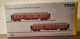 TRIX:DC: CIWL-ORIENT-EXPRESS WAGENSET 24794 NEU/OVP
