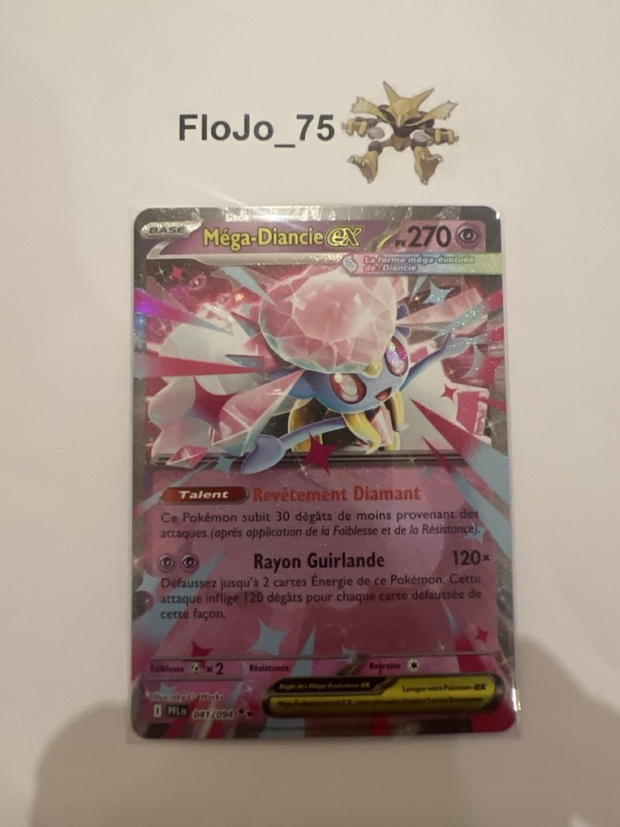 Pokémon Carte collezionabili: Méga-Diancie ex 41/64 FRA – Usato da St-Blaise venduto da FloJo_75