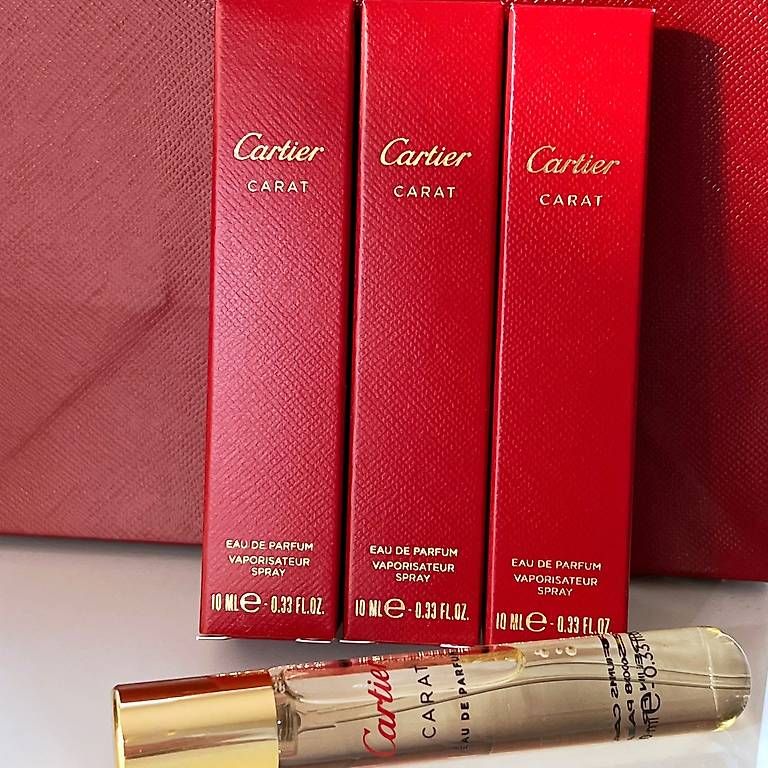 Cartier Parfum & Eau de Toilette: CARTIER CARAT EAU DE PARFUM 3x10ml – Neu (gemäss Beschreibung) aus Dietlikon von jgr_gr98 1