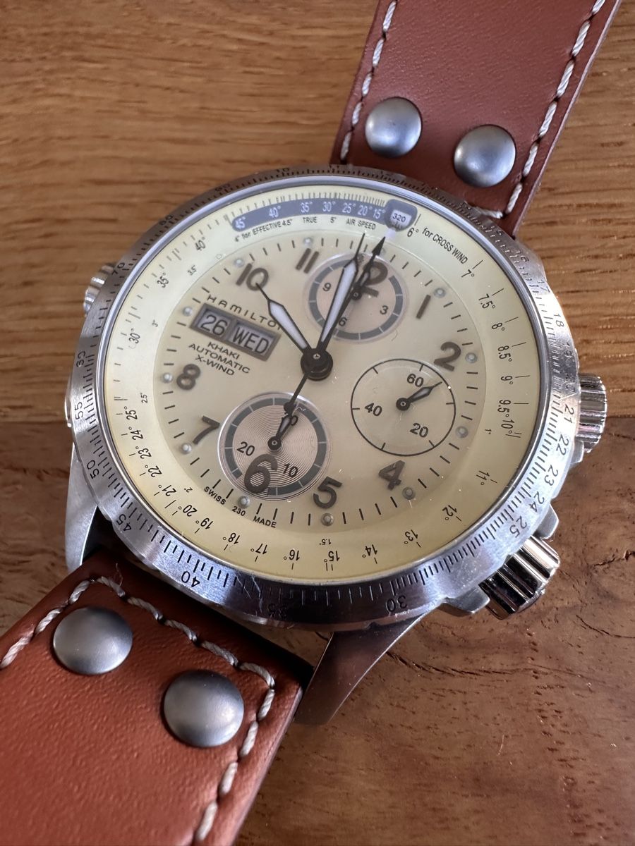 Hamilton Orologi: Hamilton Khaki Automatic Chronograph Herrenuhr gebraucht – Nuovo (secondo la descrizione) da kestenholz venduto da glider 1
