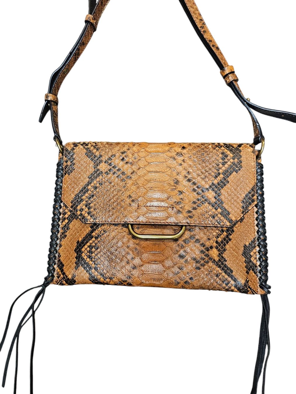 Isabel Marant Borse da donna: Isabel Marant Schlange Muster Leder Tasche – Usato da Zürich venduto da finesse.shop 1