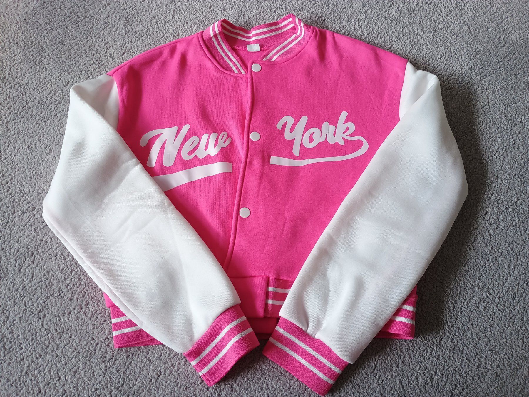 Giacche & Cappotti: Baseball Jacke Mädchen Grösse 156 NEU – Nuovo e nell'imballaggio originale da Mörel venduto da tasie