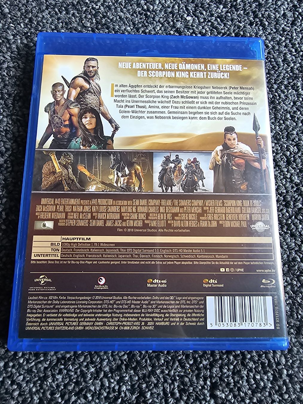 Tutti i DVDs: Scorpion King Das Buch der Seelen Blu-ray  – Usato da Ruswil venduto da jan_bxl5 1