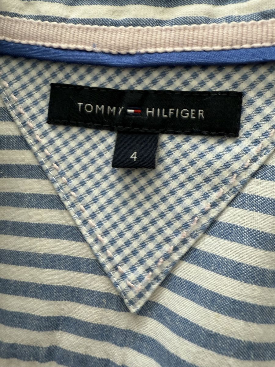 Tommy Hilfiger Blusen: Tommy Hilfiger Damen Hemd, Grösse 4, Gestreift – Gebraucht aus Zollikon von snowflake10- 2