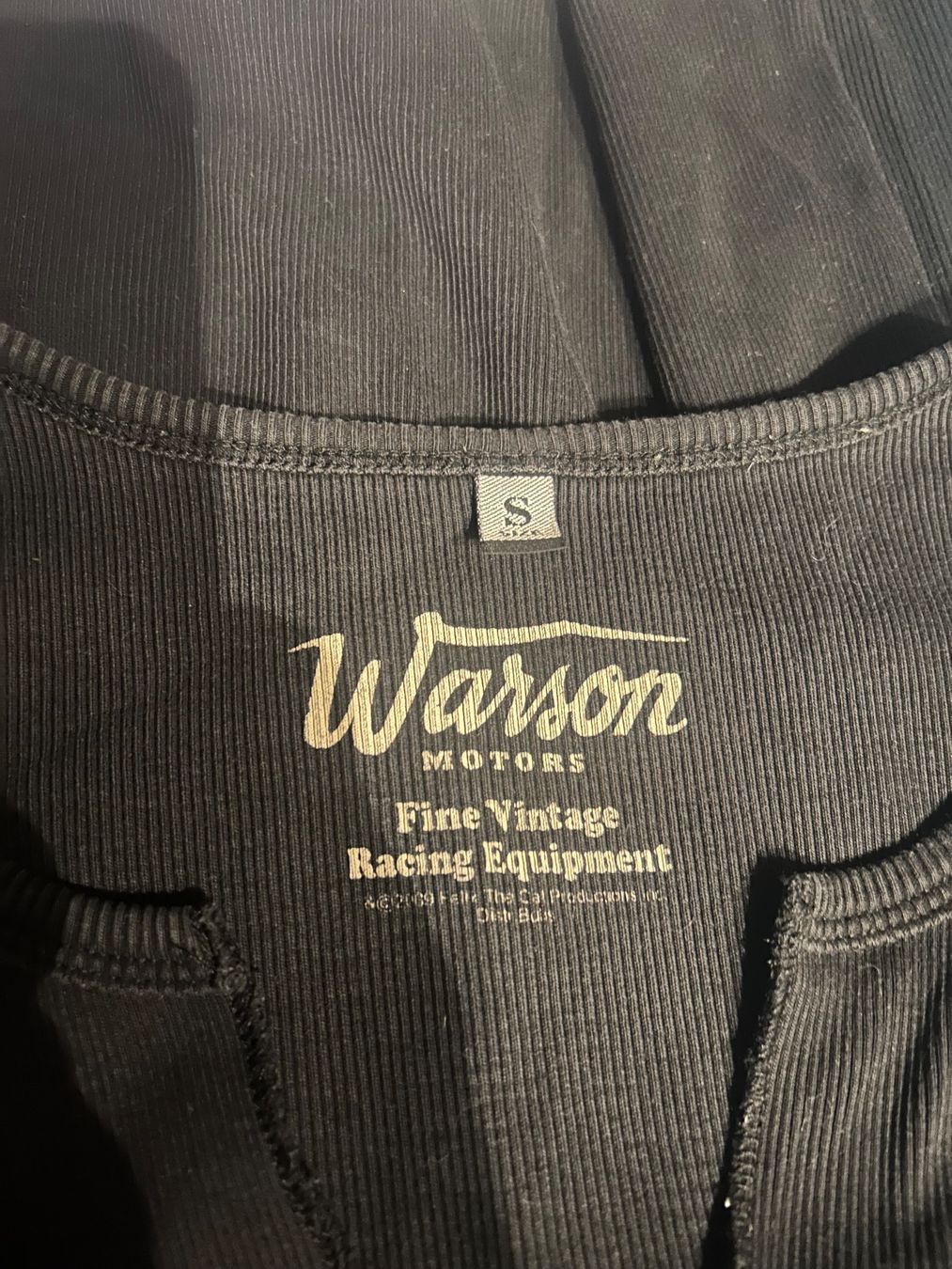 T-shirt: Warson Motors t-shirt noir – Nuovo (secondo la descrizione) da Val-d'Illiez venduto da Dombou 2