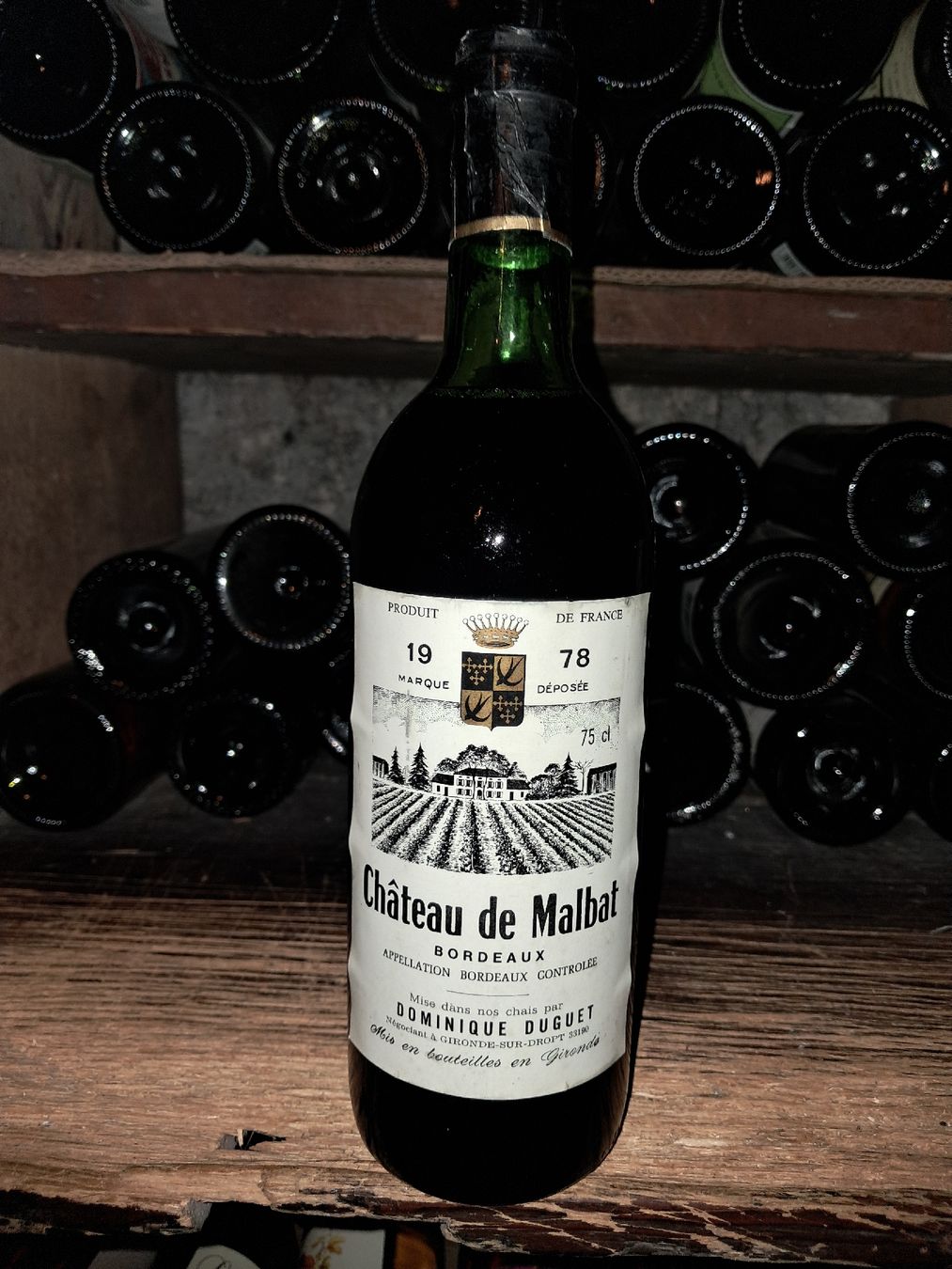 Vino: Château de Malbat Bordeaux 1978 – Nuovo e nell'imballaggio originale da Le locle venduto da juliensaran