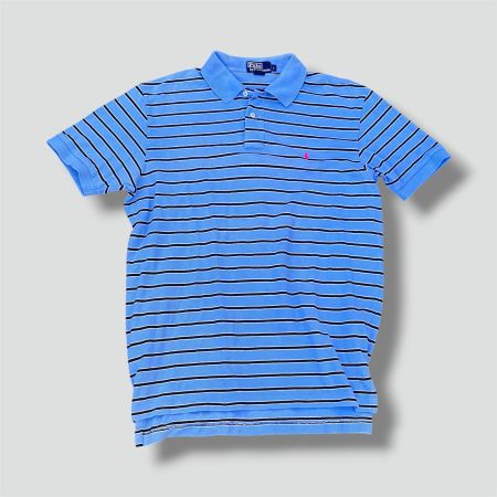 Polo Ralph Lauren striped vintage poloshirt streetwear shirt