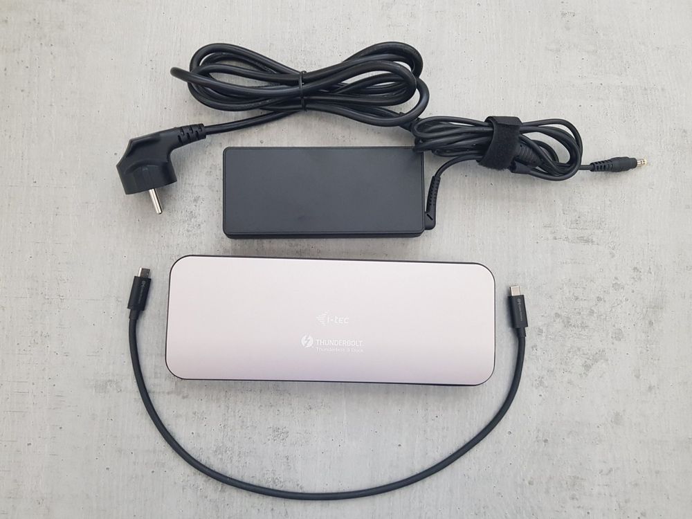 C31MBPADA | Thunderbolt 3 Metal Docking Station für Apple MacBook Pro/ Air Power Delivery