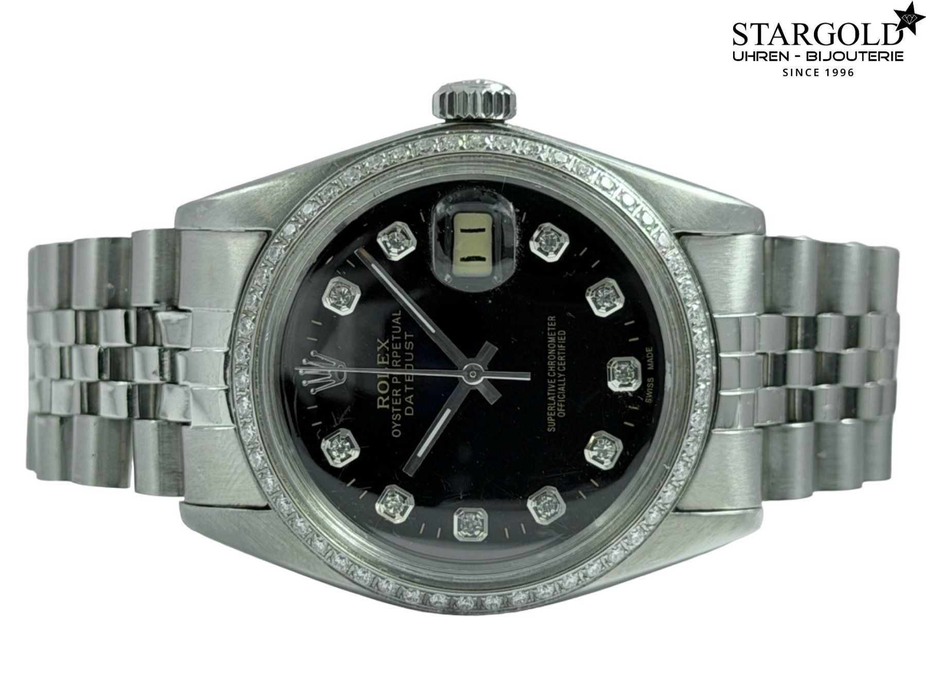 Rolex Orologi: Rolex Datejust 36 mit Diamanten - 16014 – Usato da Zürich venduto da Stargold-Uhren 2