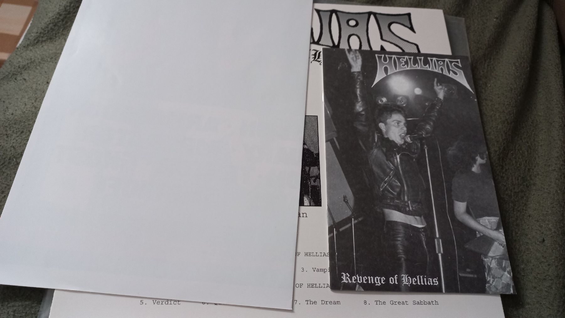 Dischi in vinile: Hellias-Revenge Of..RED VINYL LP THRASH METAL – Usato da Olten venduto da Donatello1984 2