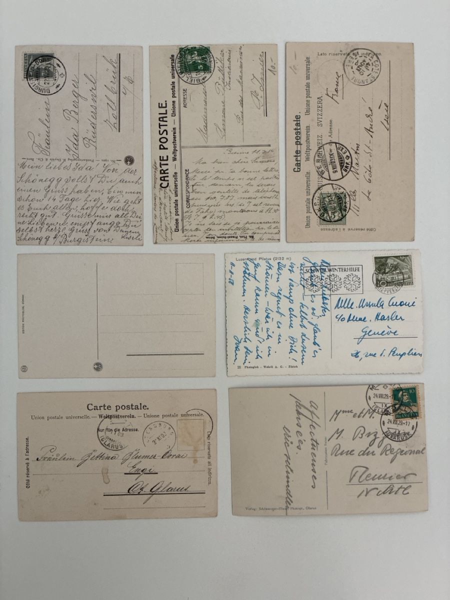 Cartes postales: 15 Ansichtskarten Schweiz Überraschungs Paket 2 – D'occasion à Oftringen par Cla.vD.74 1