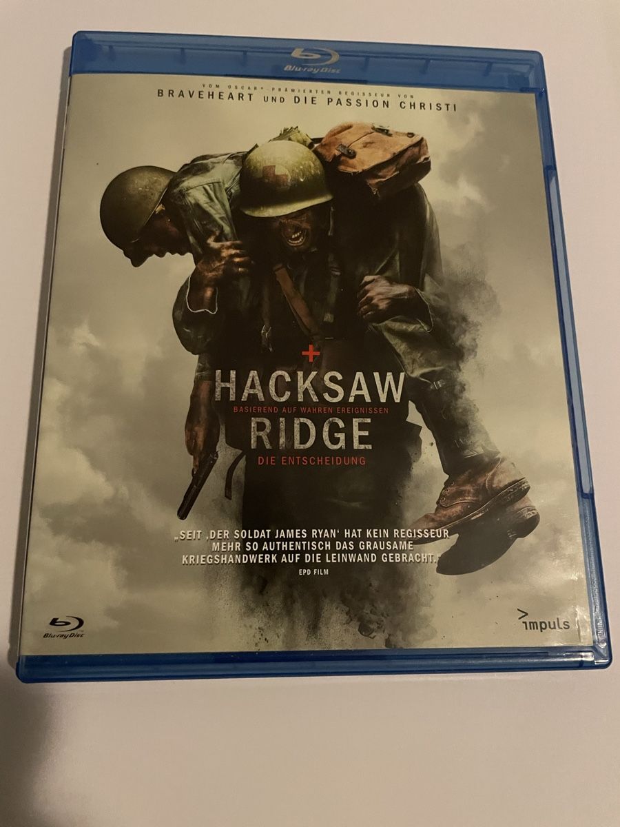 Tutti i DVDs: Hacksaw Ridge – Usato da Winterthur venduto da Cobraforce