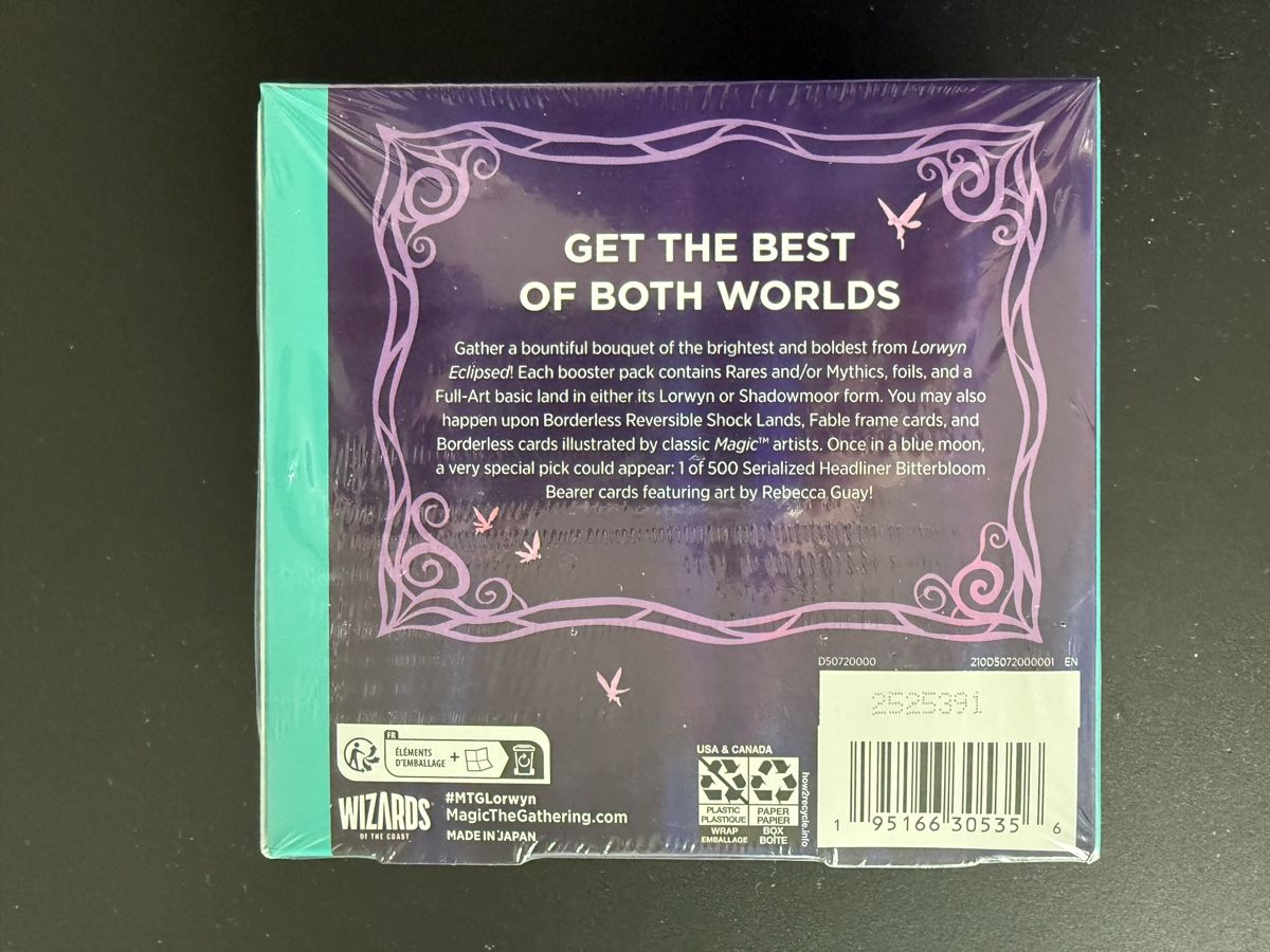 Magic The Gathering Carte collezionabili: Magic Lorwyn Eclipsed Collector Booster Box Sealed English – Nuovo e nell'imballaggio originale da Lugano venduto da bru_zqm6 3