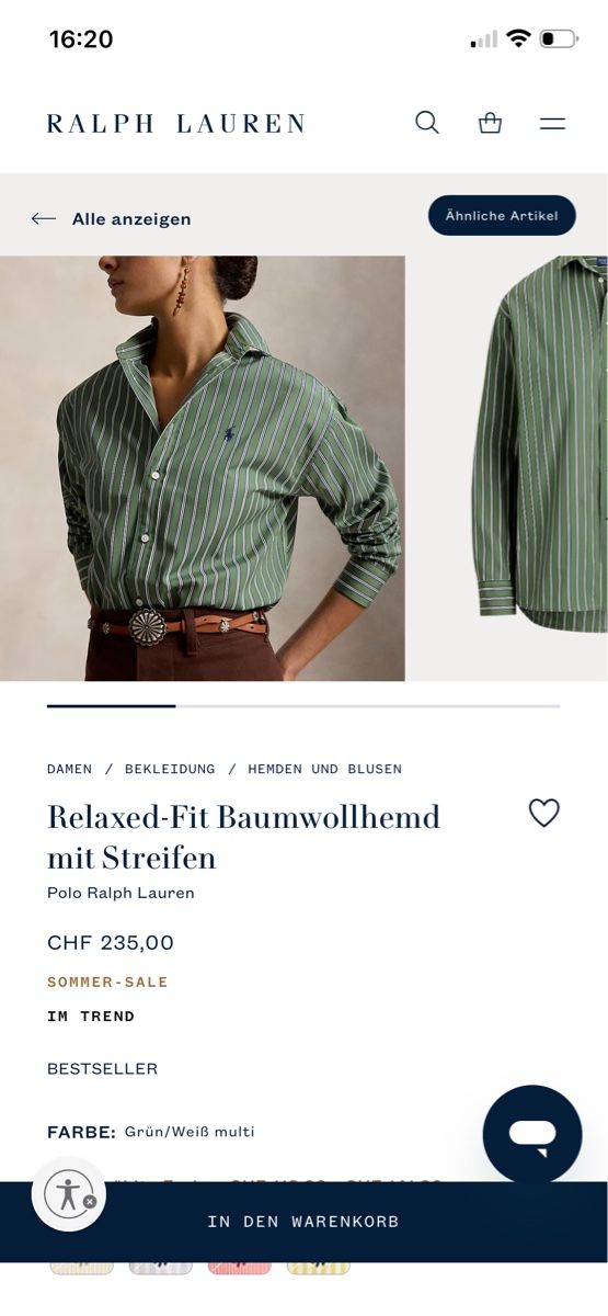 Ralph Lauren Blusen: Ralph Lauren hochwertige Bluse XL neuwertig – Gebraucht aus Rüti ZH von kar_xx9l 7