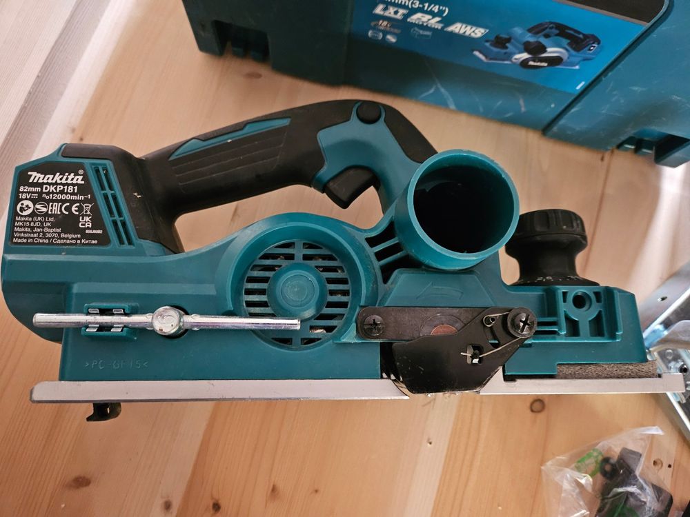 Hobelmaschine, Makita, Akku 3