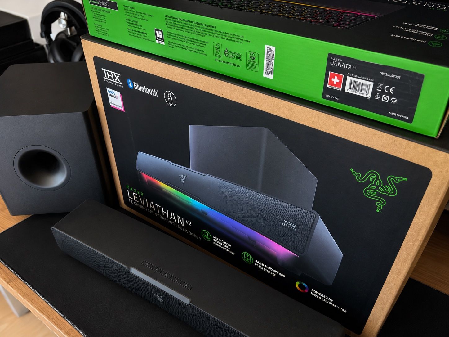 Razer Tastiere: Razer Set: Huntsman V2 Analog & Basilisk V3 Pro + Dock – Usato da Zürich venduto da pri_g25x 1