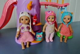Zapf Creation Mini Chou Chou Spielplatz & 3 Puppen