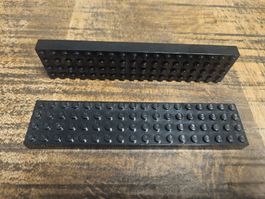lego 30400 lot de 2 pièces Black Brick 4 x 18