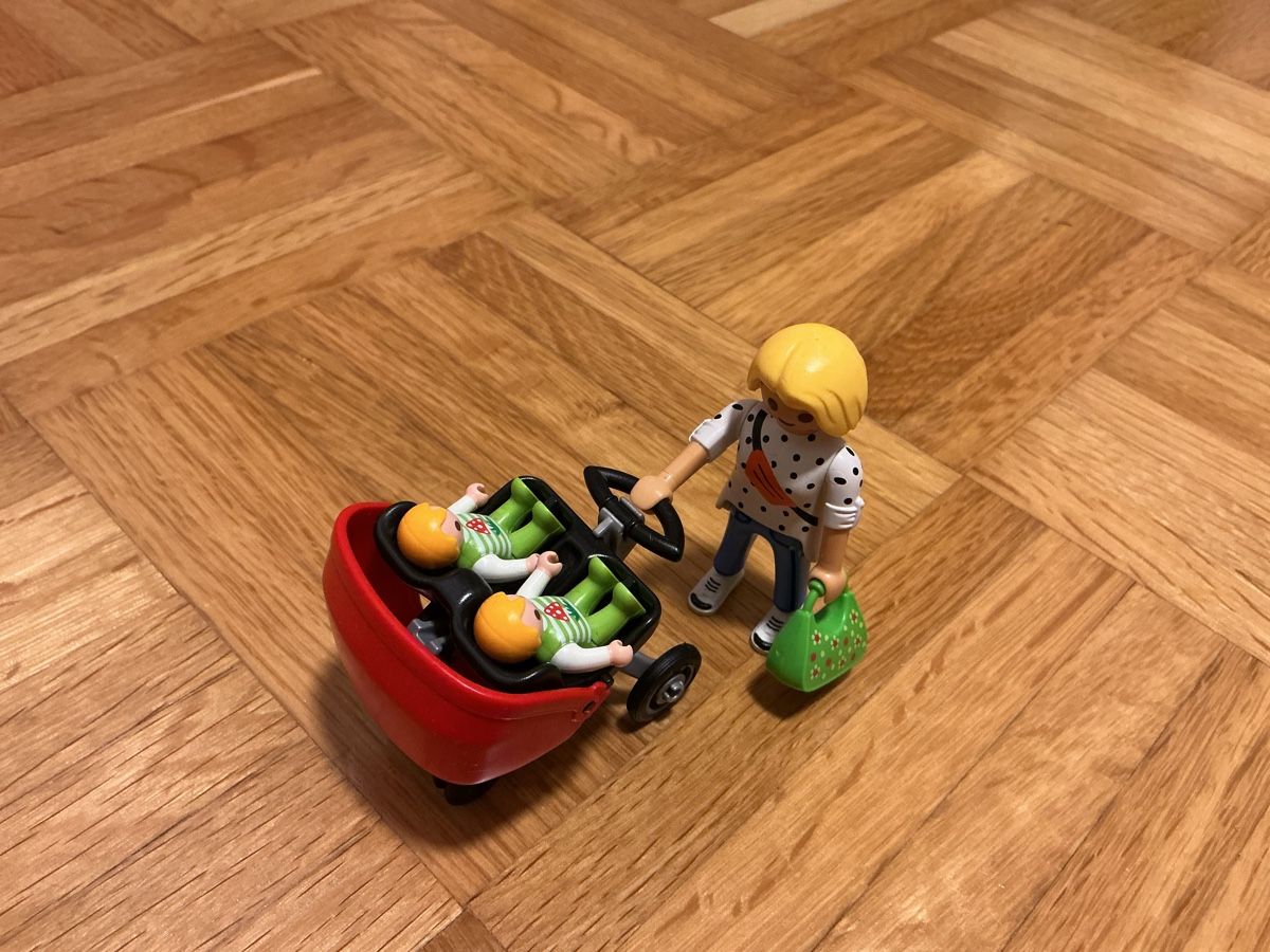 Playmobil Giocattoli: Playmobil Mutter mit Zwillingen  – Usato da Watt venduto da ChrisR81