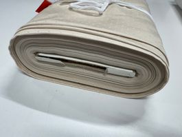 Beiger Mischgewebe Stoff für Tischdecke, neuwertig