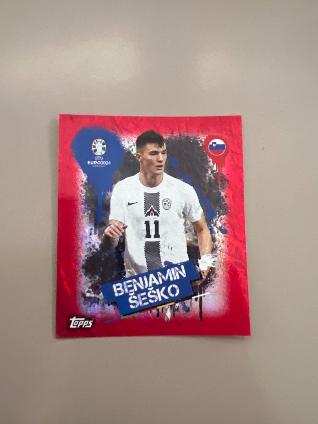 Topps Sammelbilder & Trading cards: Topps EM 2024 ROT Benjamin Sesko SVN 3 – Neu (gemäss Beschreibung) aus Dietikon von Emoruk
