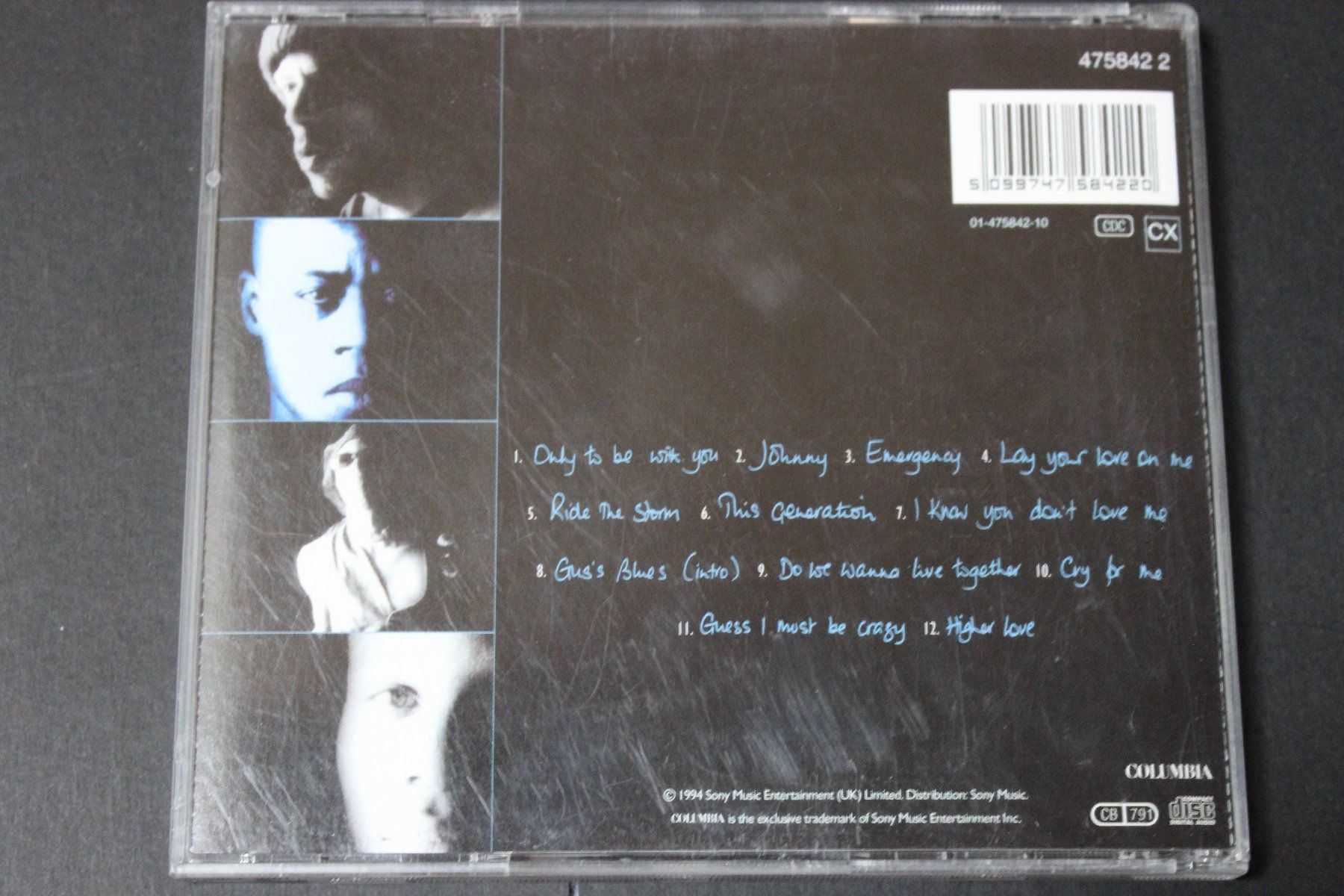 CD: ROACHFORD - PERMANENT SHADES OF BLUE CD 1994 – Usato da Tübach venduto da JamesStone 2