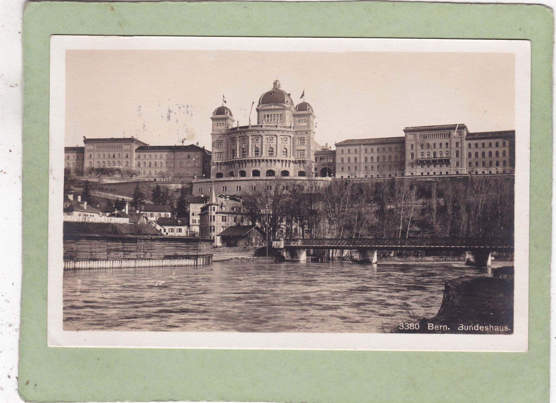 Ansichtskarten: Bern Bundeshaus 1928 – Gebraucht aus Herisau von Lisegrat2008