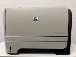 HP LaserJet P2055dn, Duplex, wie neu, neue HP CE505X Toner