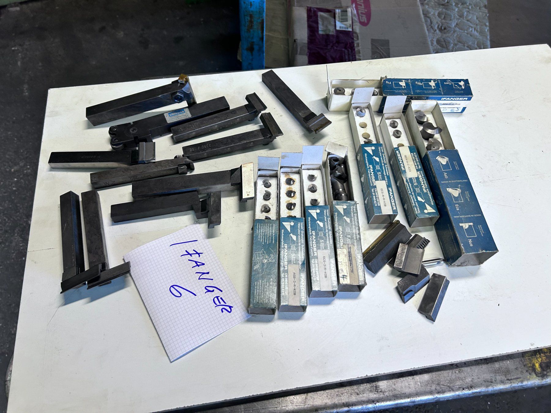 Tutte le macchine: Ifanger 6 Drehstähle – Usato da Münchenstein venduto da fransch 1