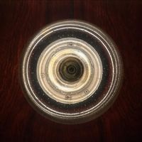 Vintage Glashütte Limburg Wand- / Deckenlampe