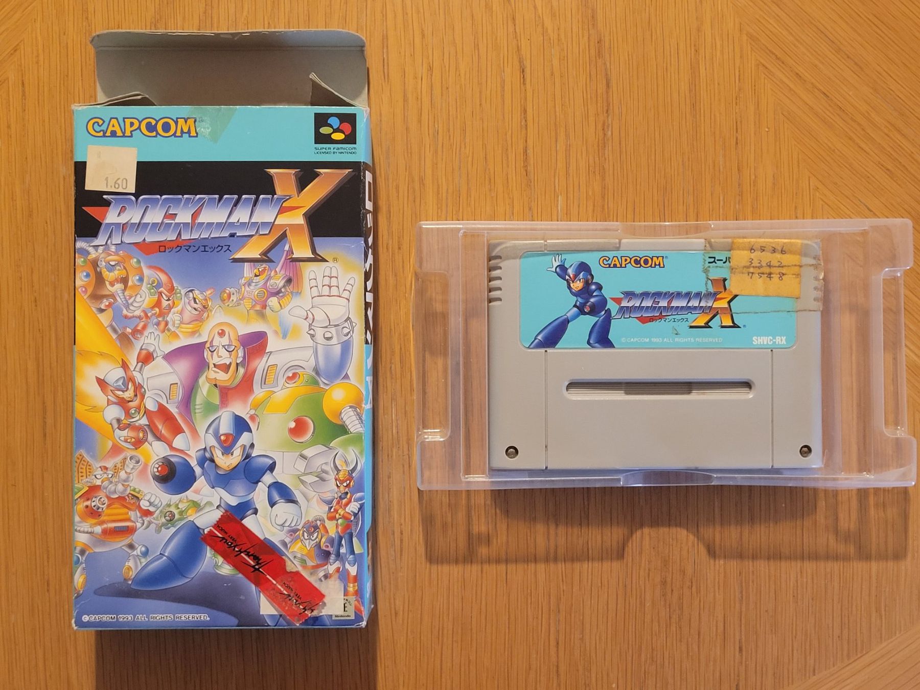 Nintendo Spiele: Megaman X OVP SNES Super Famicom Jap. – Gebraucht aus Münchenstein von danytlaw 2