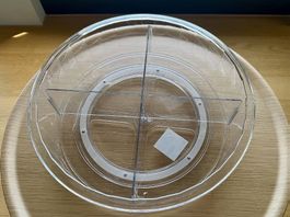 Drehplatte Klarplastik 360°