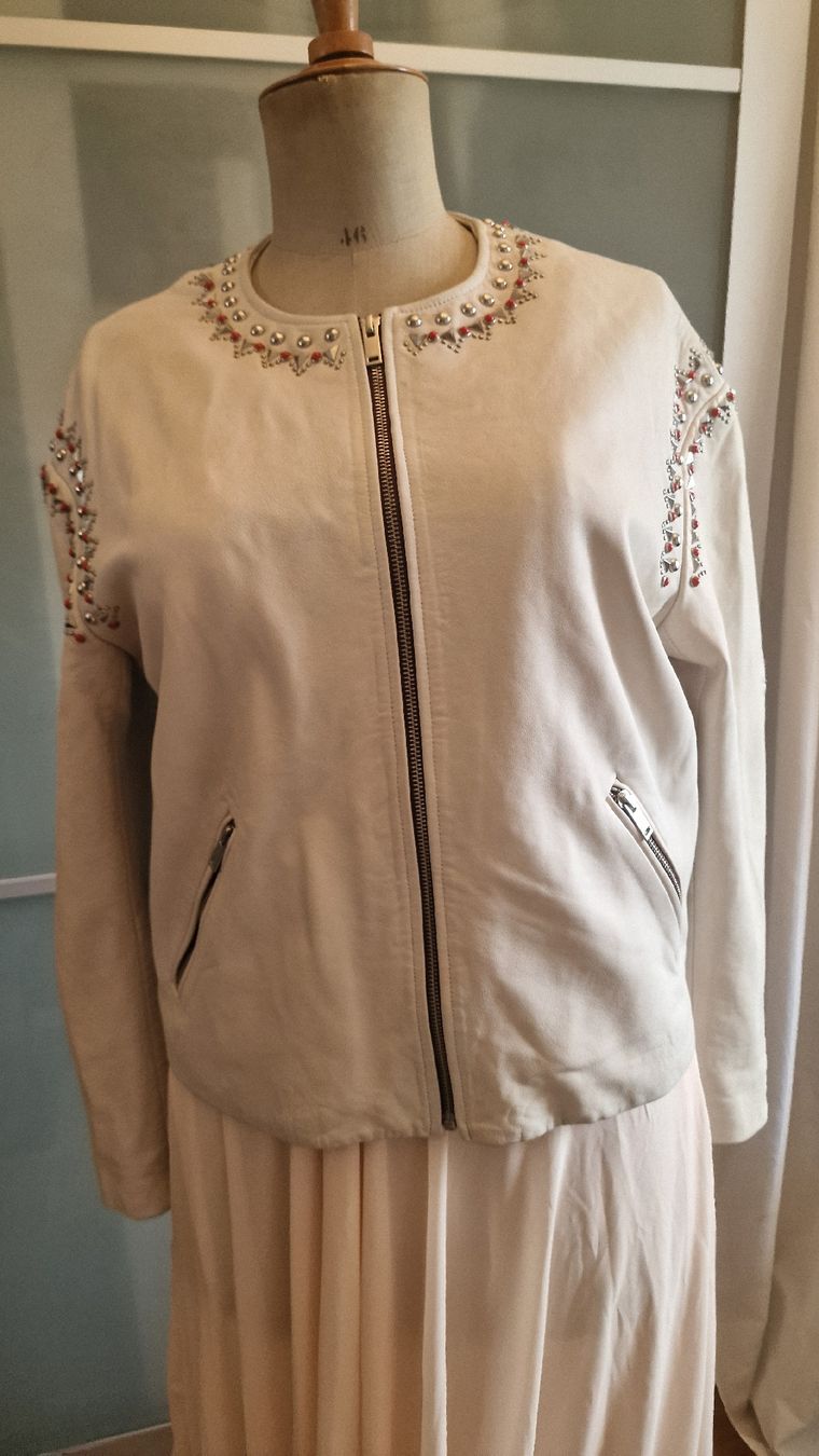 Isabel Marant Giacche: Blouson cuir Isabelle Marant – Nuovo (secondo la descrizione) da Bernex venduto da Nastylux 6