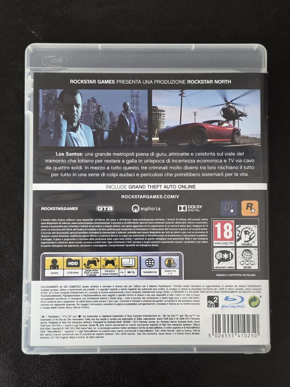 Giochi: GTA 5 | PS3 – Usato da Bellinzona venduto da egemon 1
