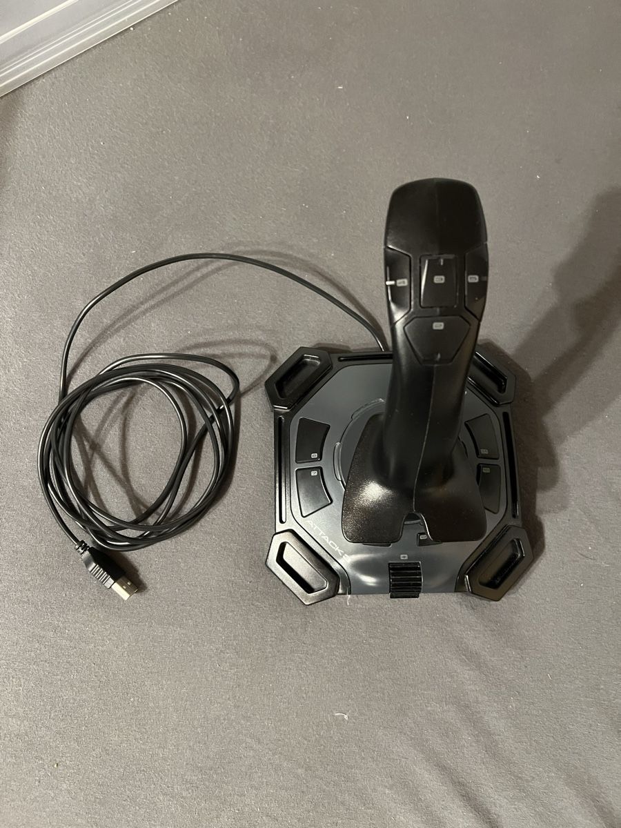 Logitech Controller: Logitech Attack 3 Sidestick – Usato da Dürrenroth venduto da Speedbird1