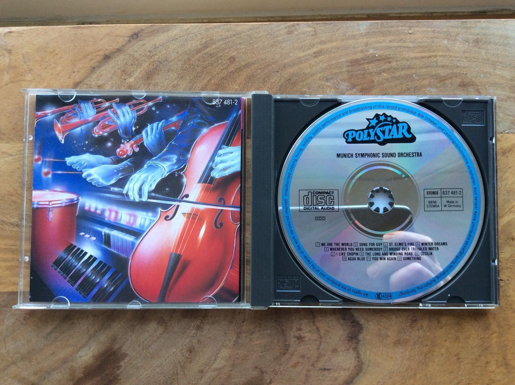 CD: MSSO Munich Symphonic Sound Orchestra – Usato da Horgen venduto da flyingpenguin2000 1