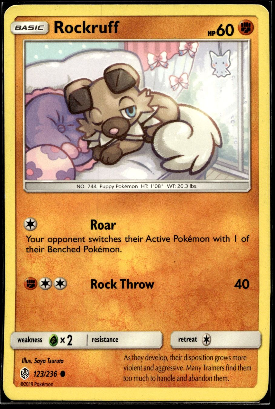 Pokémon Sammelbilder & Trading cards: Rockruff (CEC EN 123/236) – Gebraucht aus Affoltern am Albis von Chiesa_5